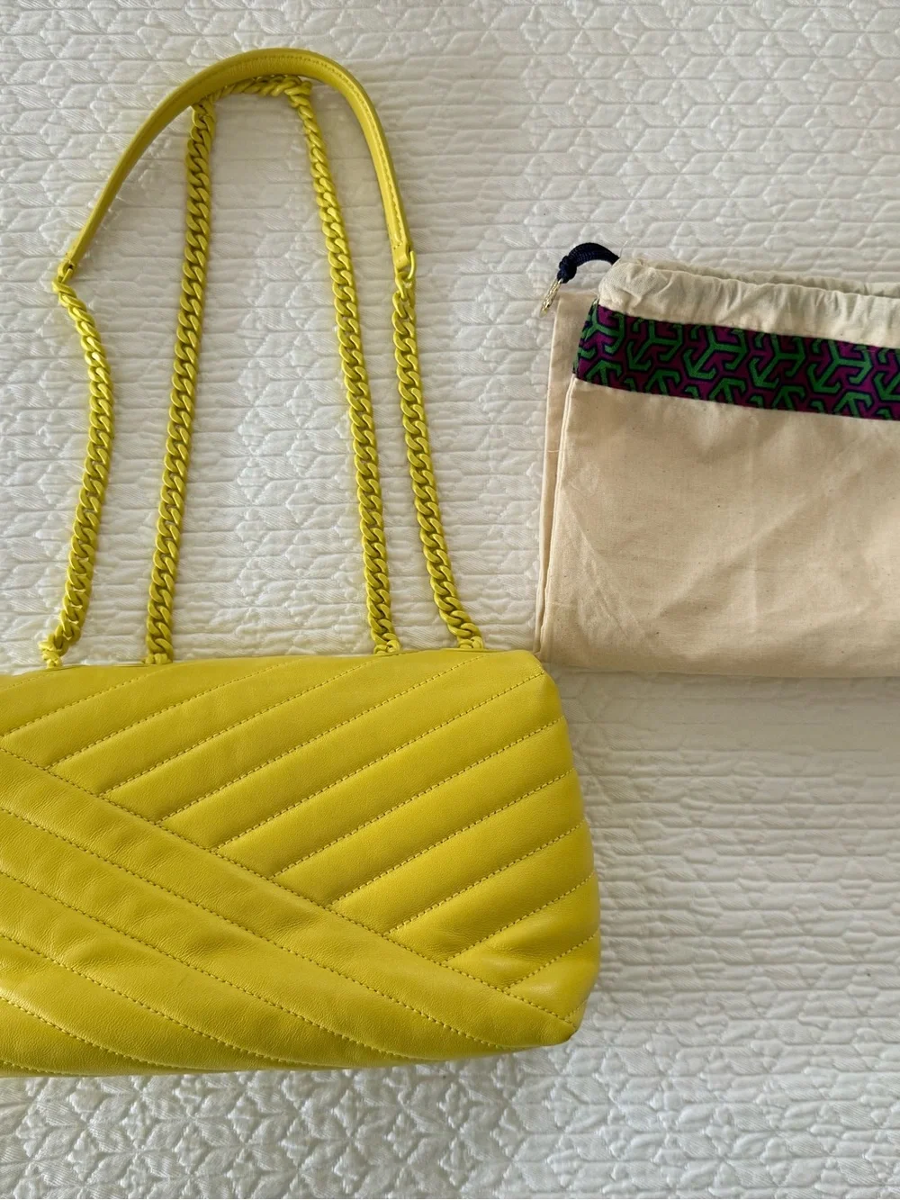 Tory Burch Kira Chevron Convertible Shoulder Bag